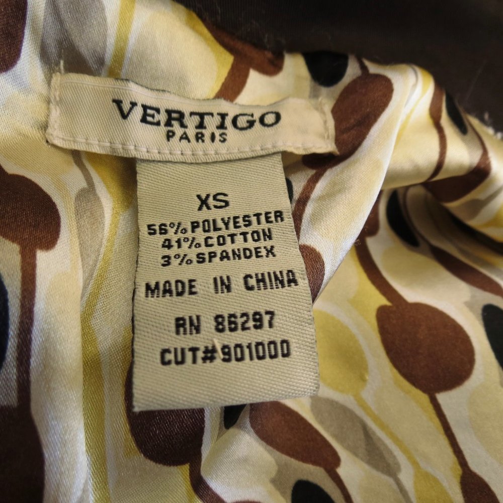 Vertigo Paris, Dark Brown Jacket - Picture 9 of 12